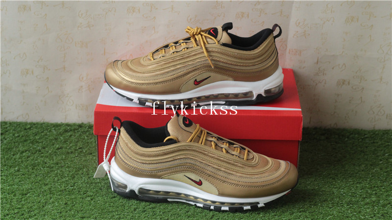 Best Quality Nike Air Max 97 OG QS Metallic Golden